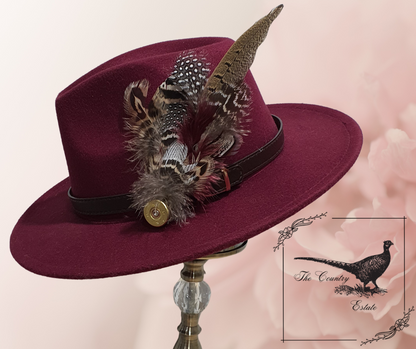 Feather Hat Pin/ Brooch The Country Estate